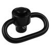 Heavy Duty 1.25 Inch Sling Swivels - Quick Detach D Loop Mounts For 2 Point Rifle Slings 