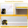 40m/60m 3-in-1 LCD Laser Tape Measuring Almighty Ruler Digital Tape Measure with Laser