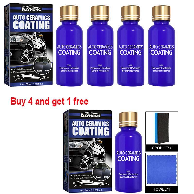 Car Liquid Detailing Ceramic Coating Car Products Ceramic Coating Nano Glass Plated Crystal Car Polish 9H Hardness High Gloss