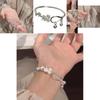Exquisite Lily Of The Valley Bracelet Retro Spring Jewelry Lightweight Alloy For Women
