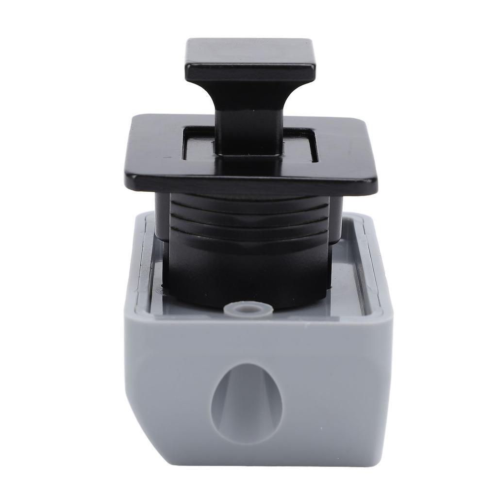RV Push Cabinet Lock Metal Push Button Keyless Cupboard Drawer Compartment Latch Lock Catch for Caravan Yacht Boat