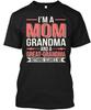 Im A Mom Grandma Great And Nothing Scares Me T Shirt Made In USA S To 5XL