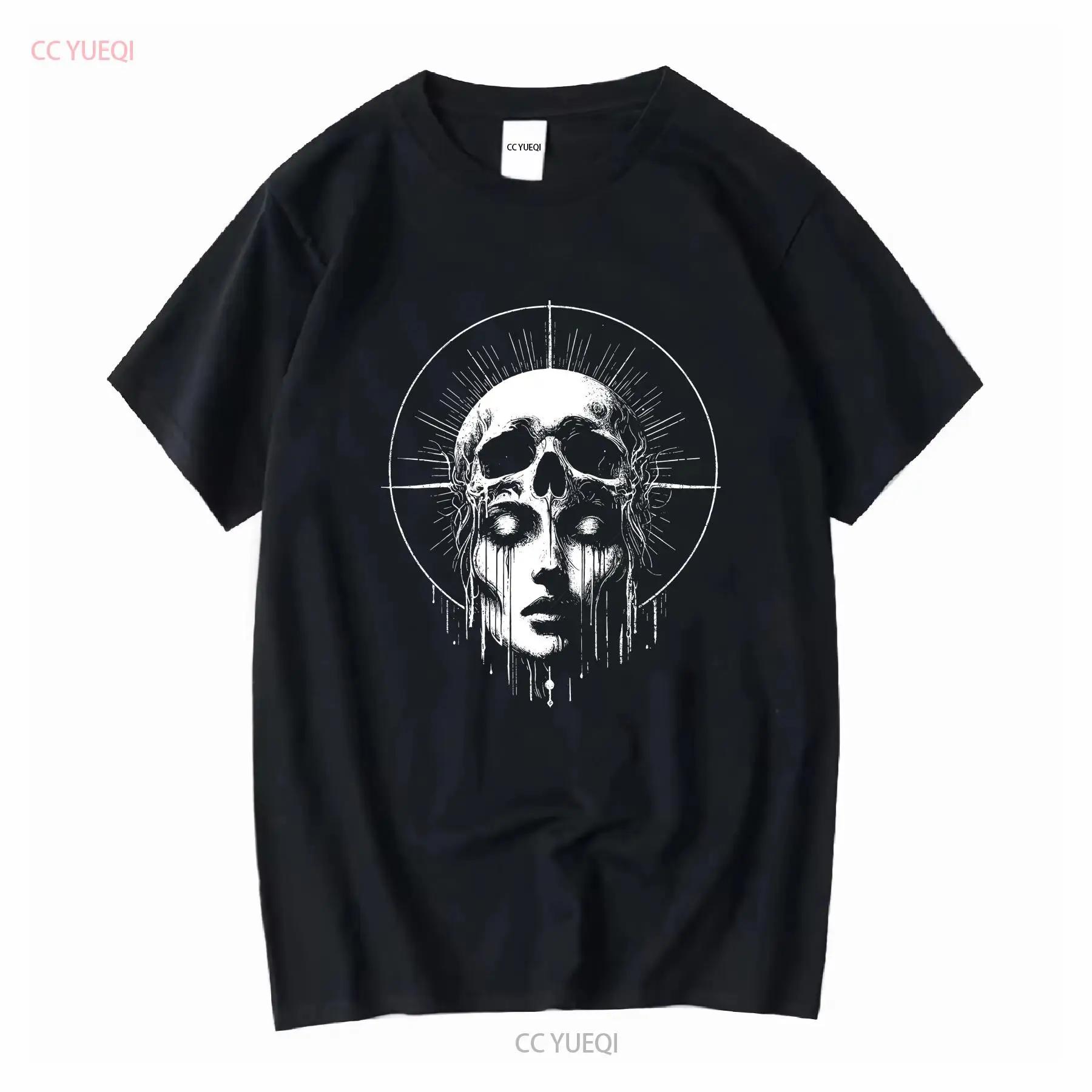 NEW LIMITED Lilith Witch Skull Occult Dark Wicca Black Magic Pagan T Shirt S 3XL Vintage Washed Breathable Fashion Versatile S разноцветный