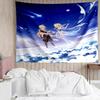 Genshin Impact Characters9 Tapestry for Bedroom Aesthetic Classroom Tapestries Wall Hanging for Living Room Dorm Office,Ideal Creative Gift
