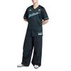 Adidas V-Neck Loose Short Sleeve Baseball Jersey Men tops JL8043