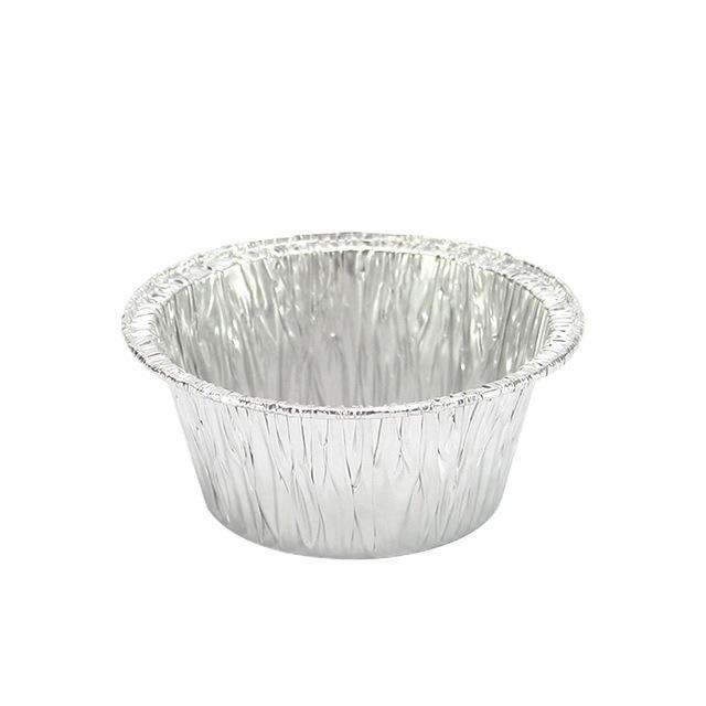 Disposable Round Aluminum Foil Tart and Baking Cups