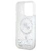 Karl Lagerfeld Klhmp15Xlgkcsgh Iphone15 Pro Max 6.7 Hardcase Transparent Liquid Glitter Karl&Choupette Head Magsafe