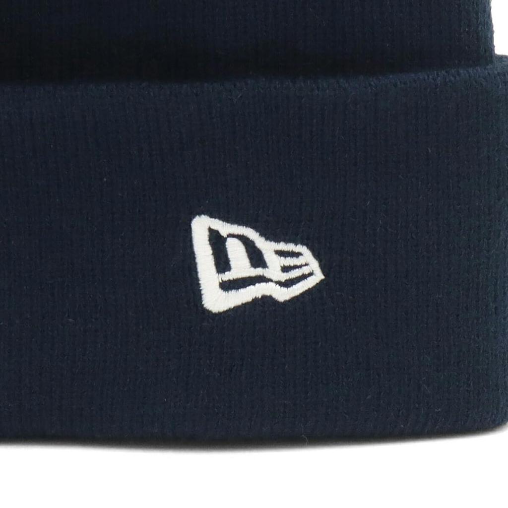 New Era MLB ONSPOTZ Exklusiv NY Marineblau Kostenlos Bommel Rippbündchen Strickmütze mit Bommel New York Yankees Bommeln,