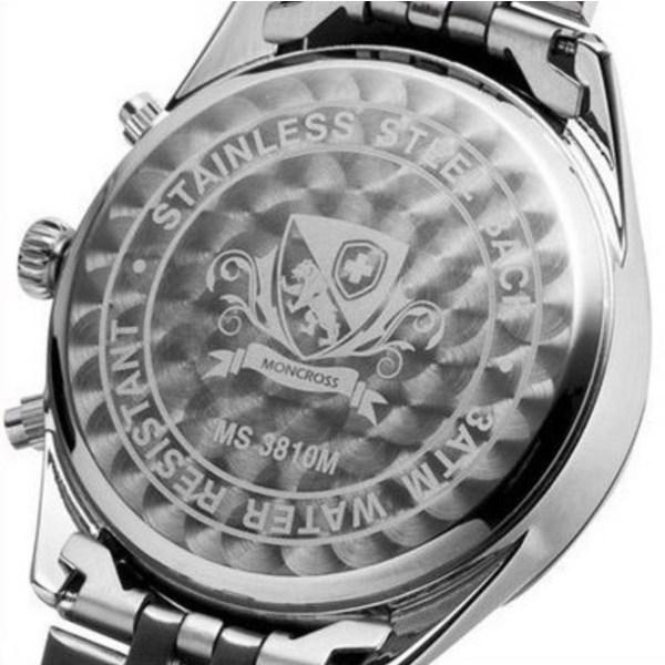 Moncross pánské multifunkční kovové hodinky 43 mm + sada nářadí MS3810, oblíbené korejské hodinky