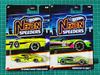 Hot Wheels Dodge Hemi Challenger Corvette C7 Z06 Neon Speeders '70