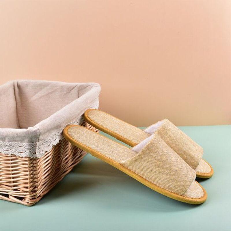Unisex Disposable Cotton Slippers