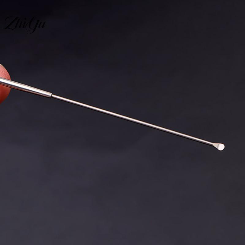 18cm Copper Stainless Steel Ear Wax Pick Curette Earwax Removal Picker Earpick Cleaner Tool Kit For Kids Adults Home