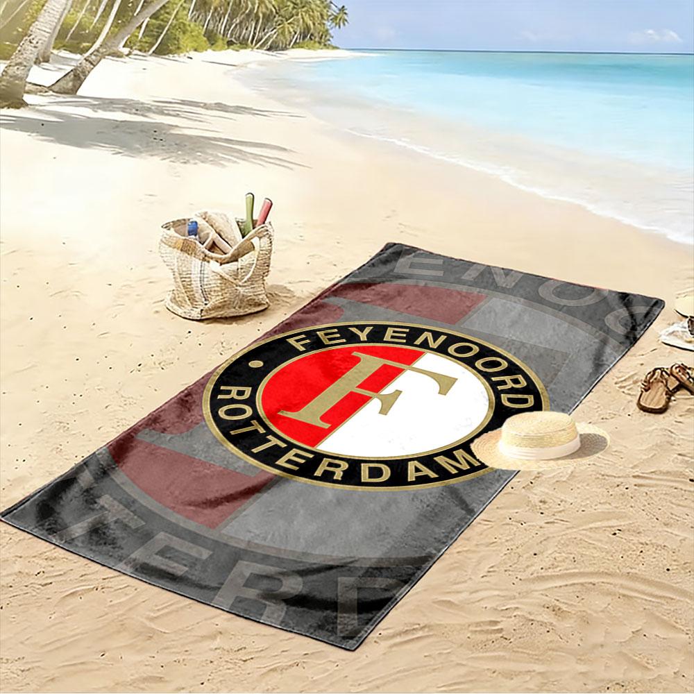 Asciugamano da Spiaggia Logo Feyenoord Un asciugamano da spiaggia indispensabile per le vacanze al mare