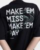 BOXRAW Make Em Miss Oversized T-Shirt - Women'S W Bxrw-Memot-W