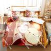 3D Printed Princess Kaguya Anime Bedding Set for Boys Girls Duvet Cover Pillowcase Twin Queen King Full Single Double Sizes