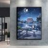 Cross Stitch Kit DIY Diamond Embroidery Chinese Style Building Diamond Painting Home Decor