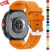 Silicone Strap For Samsung Galaxy Watch8/8 Classic Band Accessories Sport Bracelet For Galaxy Watch Ultra 2025/7 Ultra Watchband