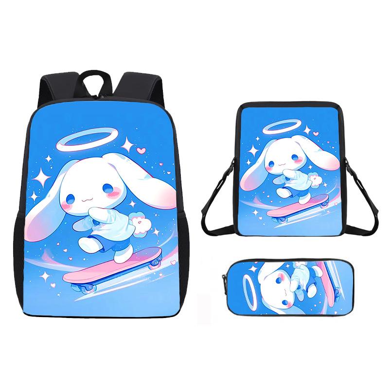 Big-Eared Dog Yugui Dog Cinnamoroll Student Schoolbag Cartoon Print Children'S Backpack