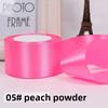 Satin Ribbon For Gift Wrapping And Floral Decoration 5cm Wide Silk Tape For Crafts And Events