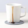 6Pcs 10cm Round Silicone Coasters with Holder Set For Teas Coffee Cups Mugs Nonslip Mats Multipurpose Home Office Use