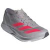 Adidas Adizero Takumi Sen 10 Comfortable Versatile Non-Slip Durable Low-Top Marathon Running Shoes Women sneaker Gray Red IG1980