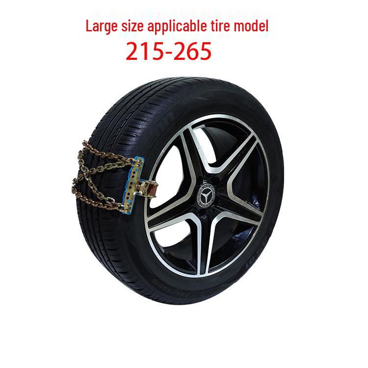 

Универсальные марганцевые стальные цепи противоскольжения крестообразного типа для внедорожников и бездорожья для разбивания льда