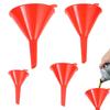 4 Stück Kunststoff-Trichter für Auto, Betankungstrichter für Benzin, Werkzeuge, Ölfüllausrüstung, Auto, Motorrad, Betankung, Befüllung, Kleiner Trichter