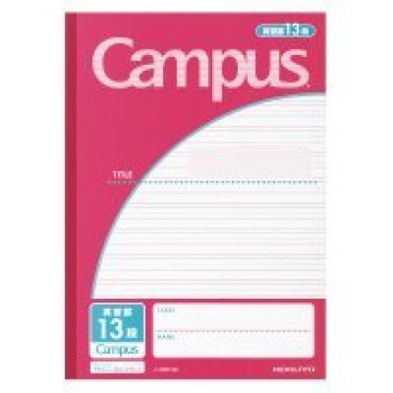 

KOKUYO Campus Note English study ruler 13 rows of 10 Semi-B5 (by use) (3.5mm ruler) No-30F13P [Set books]