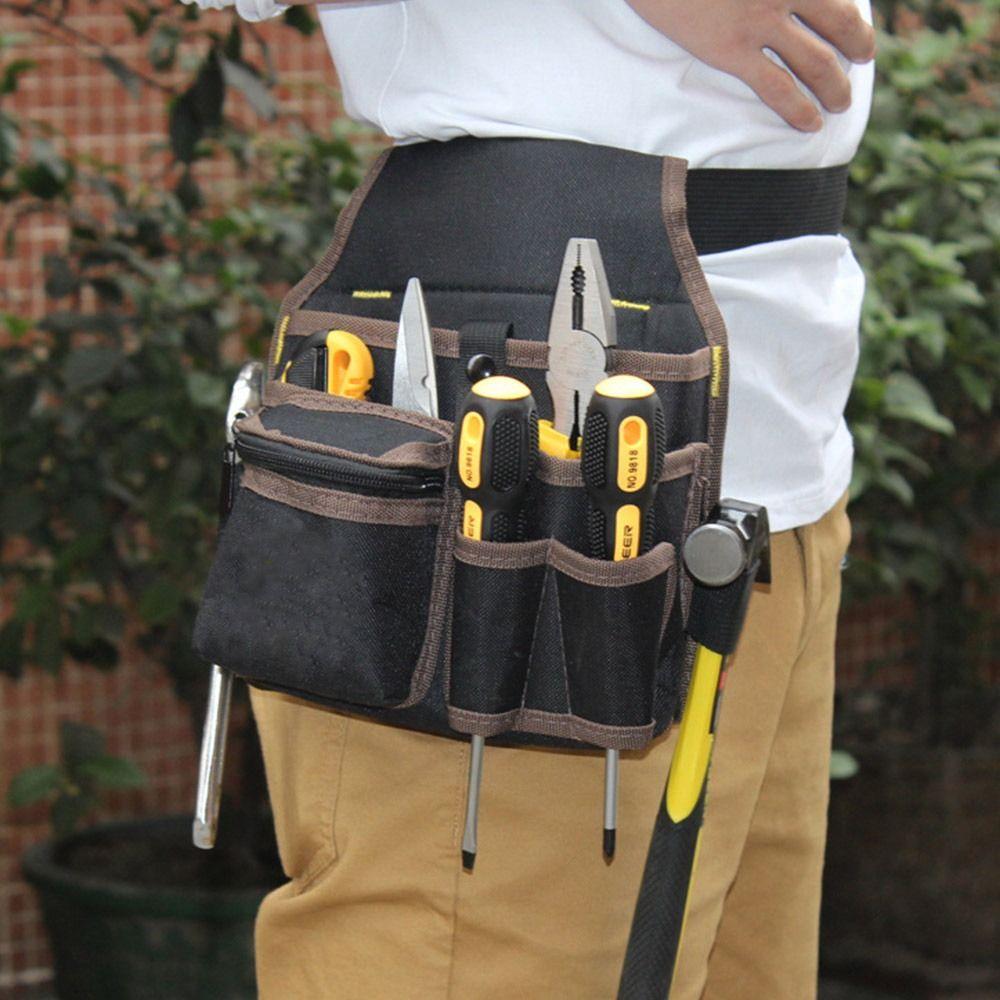 Multifunction Tool Storage Bags Multiple Pockets Toolkit Pouch  Hardware Maintenance Organizer