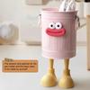 Cartoon Pen Holder Large Capacity Cute Simple Retro Storage Bucket for Student Desk Office