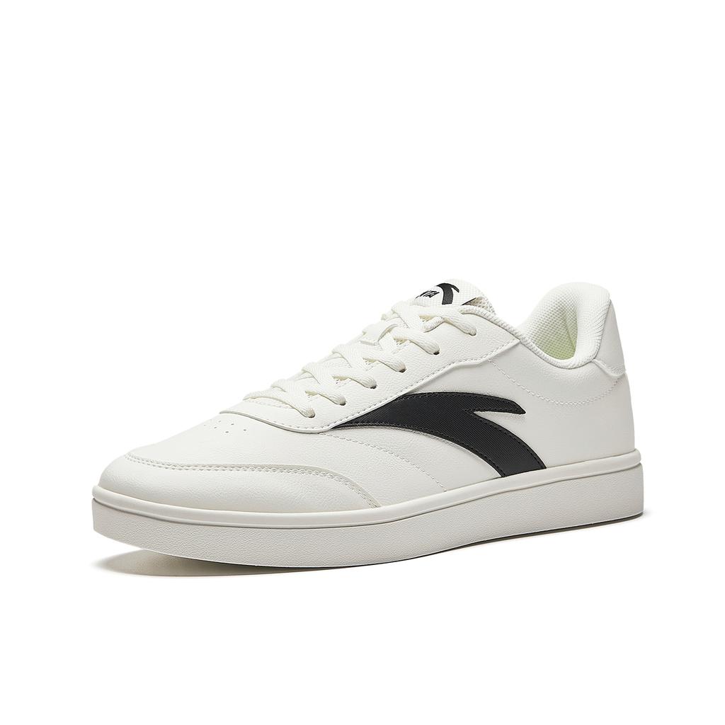 Anta Skateboard Shoes Men's Ivory White/Basic Black 912618099-2