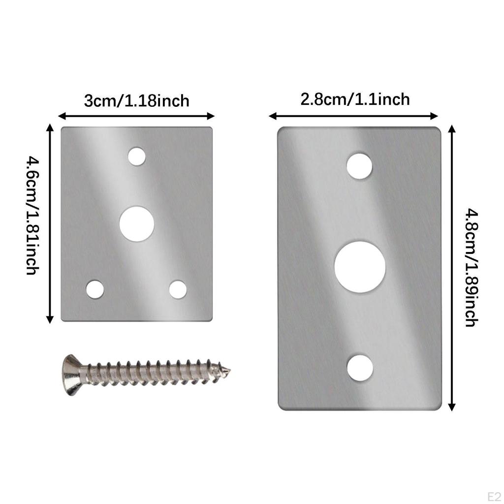 Step Ladder Reinforcement Fixing Sheet Stabilizer Sturdy Steel Plate for Stepladder Household