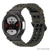 Two-Tone Sports Silicone Strap For Amazfit T-Rex 3/2/ultra Marine Band Correa For Huami Amazfit T-Rex Pro Smartwatch Watchband