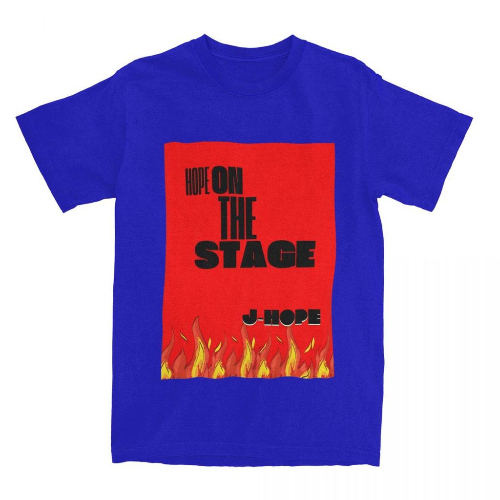 Kpop  J-Hope Hope On The Stage Tour 2025 T-Shirt Novelty T-Shirts Short Sleeve Vintage Tshirt Summer Cotton 4XL 5XL 6XL Clothes