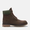 Timberland Heritage Waterproof Dark Brown Size 6-inch Lace-Up Boots, Men's, TB0A41MWW071, Nubuck, 9.0 / 27.0cm