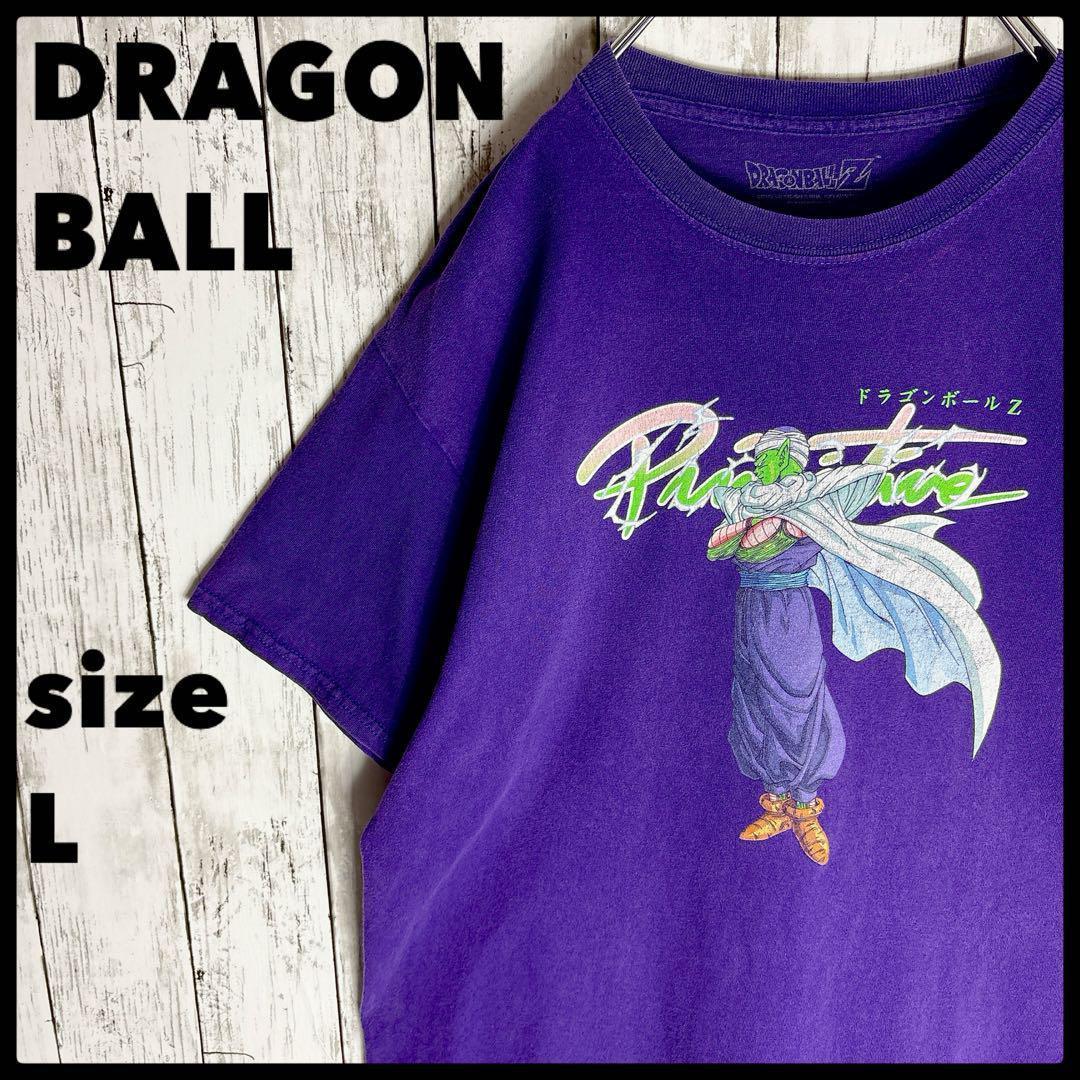 

[USED] Dragon Ball anime t-shirt Piccolo size L purple anime