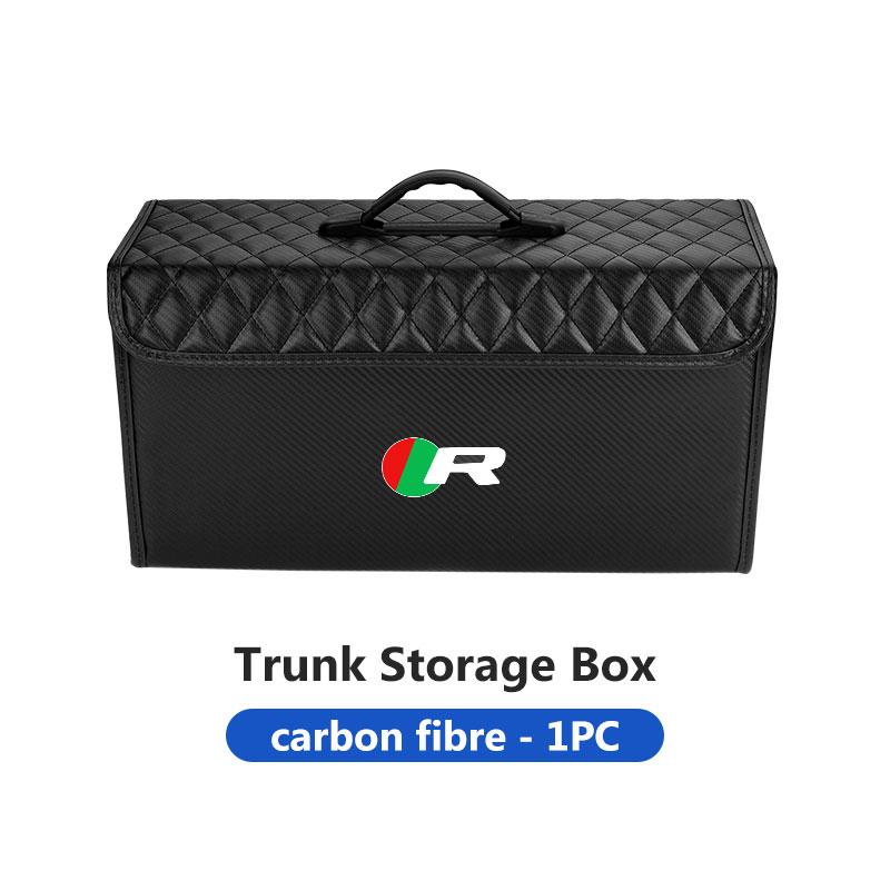 For Jaguar Car Interior Trunk Storage Box Leather Tools Storage Case Bag XF XJ XE XK S-Type F-Type X-Type F-Pace I-Pace E-Pace SS2