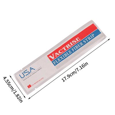 7Pcs/Box Dental Material Flexible Fiber Strip Glass Splint Loose Tooth Fixation Strips Light Cure Bonding Orthodontic Retainers