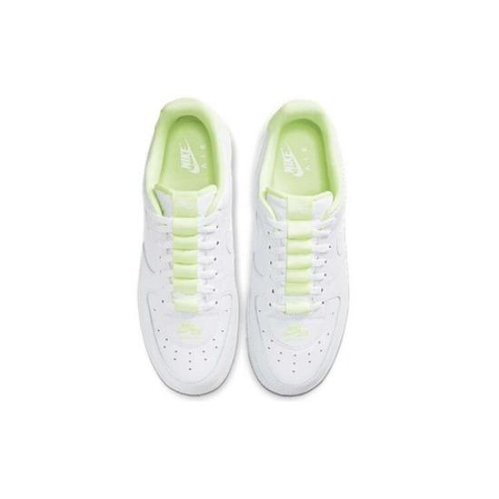 Nike Air Force 1 '07 LV8 Double Air Pack - White Barely Volt - CJ1379-101