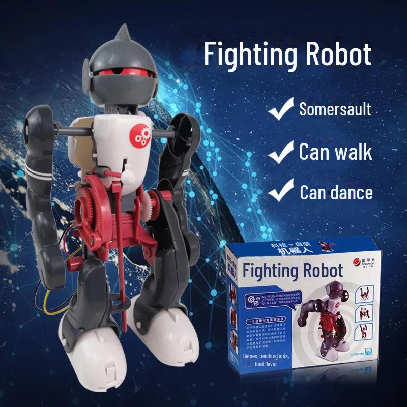 DIY Wind-Powered Robot Kit: Creative Educational Science Toy for Students