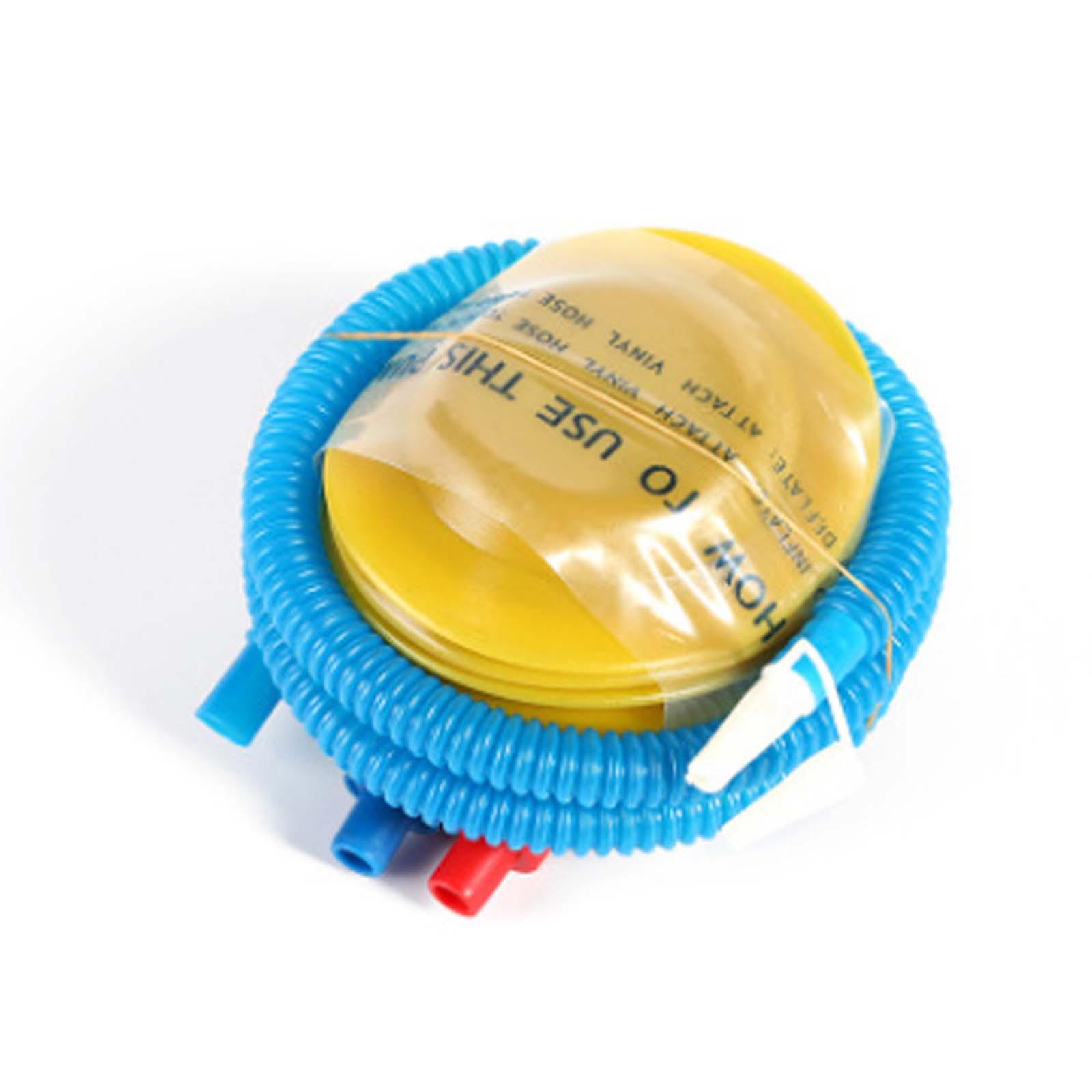 

Насос для надувания мячей для йоги ножной с хранилищем 4 дюйма Надувной ножной насос для спорта, воздушных шаров, насос для плавательных кругов, аксессуары