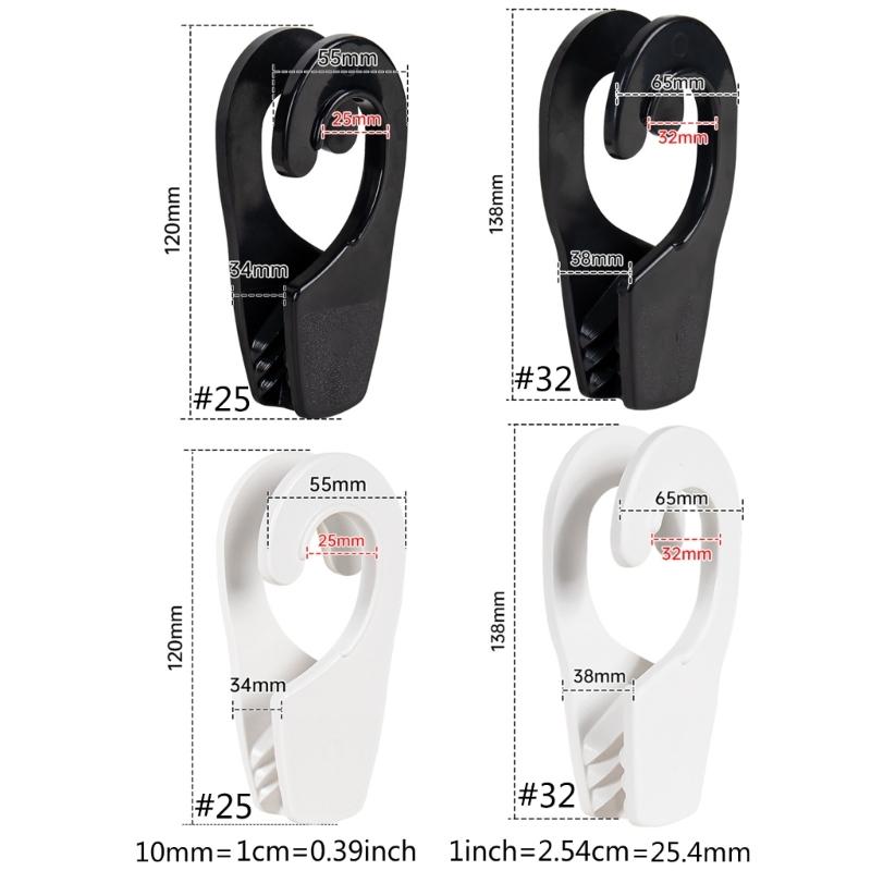 Boats Rail Fenders Hangers Anti Collision Mudguard Hooks Replacement Sail Fenders Hanger Plastic Boats Fenders Hanger