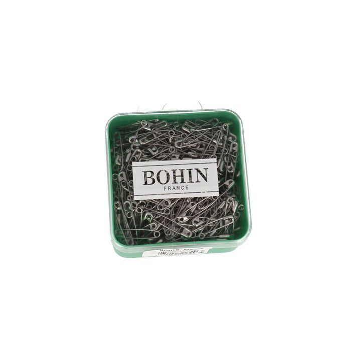 Épingle de sûreté ressort - BOHIN FRANCE - N°1 (28 mm) - Boîte 500 pcs - Réf. 50272