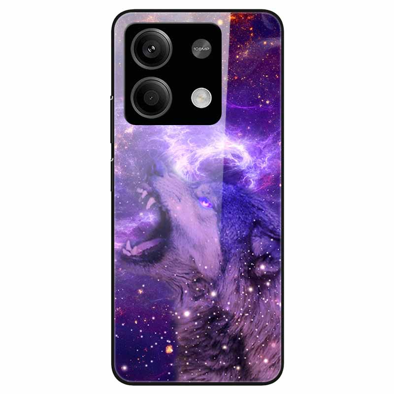 For Redmi Note 13 Pro 5G Case Tempered Glass Hard PC Phone Back Cover for Xiaomi Redmi Note13 5G Note 13Pro 5G Funda Shell Coque