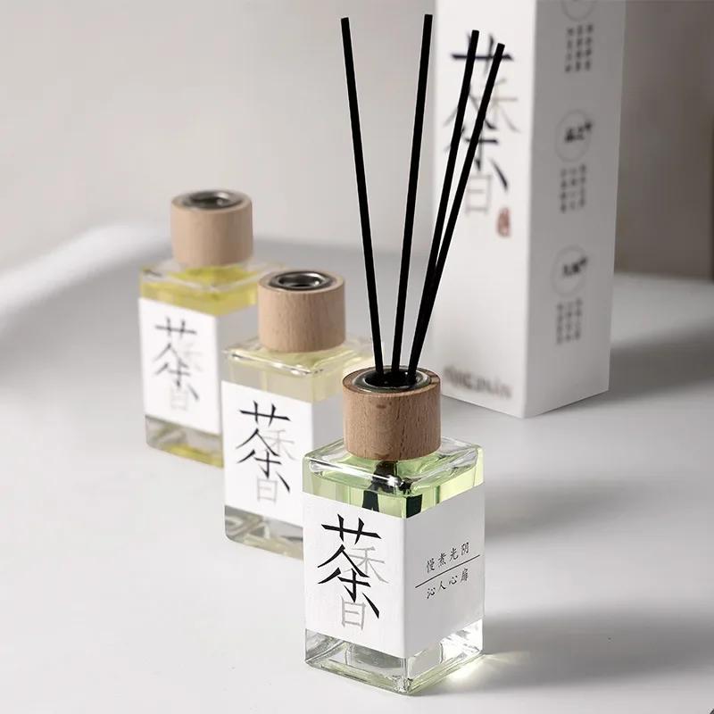 Tea Aromatherapy Fire-free Incense Bedroom Home Car Fragrance Tea Aroma Air Freshener