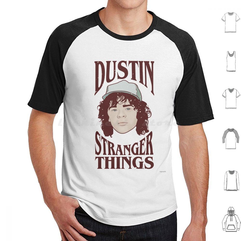 Dustin T Shirt 6xl Cotton Cool Tee Netflix Tv Shows Tv Series Mike Eleven Lucas Dustin Demodorgon Joyce Jim Nancy Jonathan