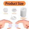 62KD 1000pcs Double Adhesive Tape Dot White Sticker Convenient Fasteners for Crafting