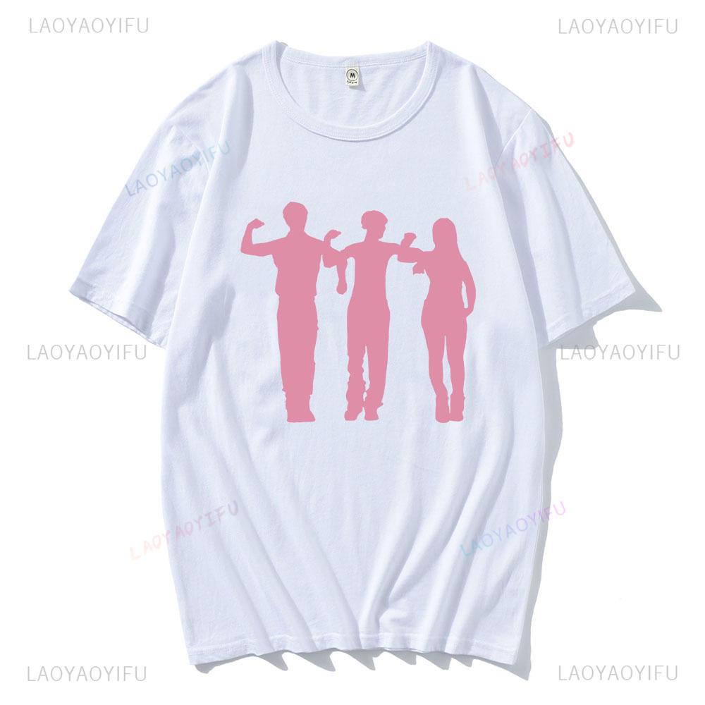 Charli Xcx Troye Sivan Sweat Tour Double Sided Graphic Tshirt Music Concert Unisex Casual Streetwear Short Sleeve Tee