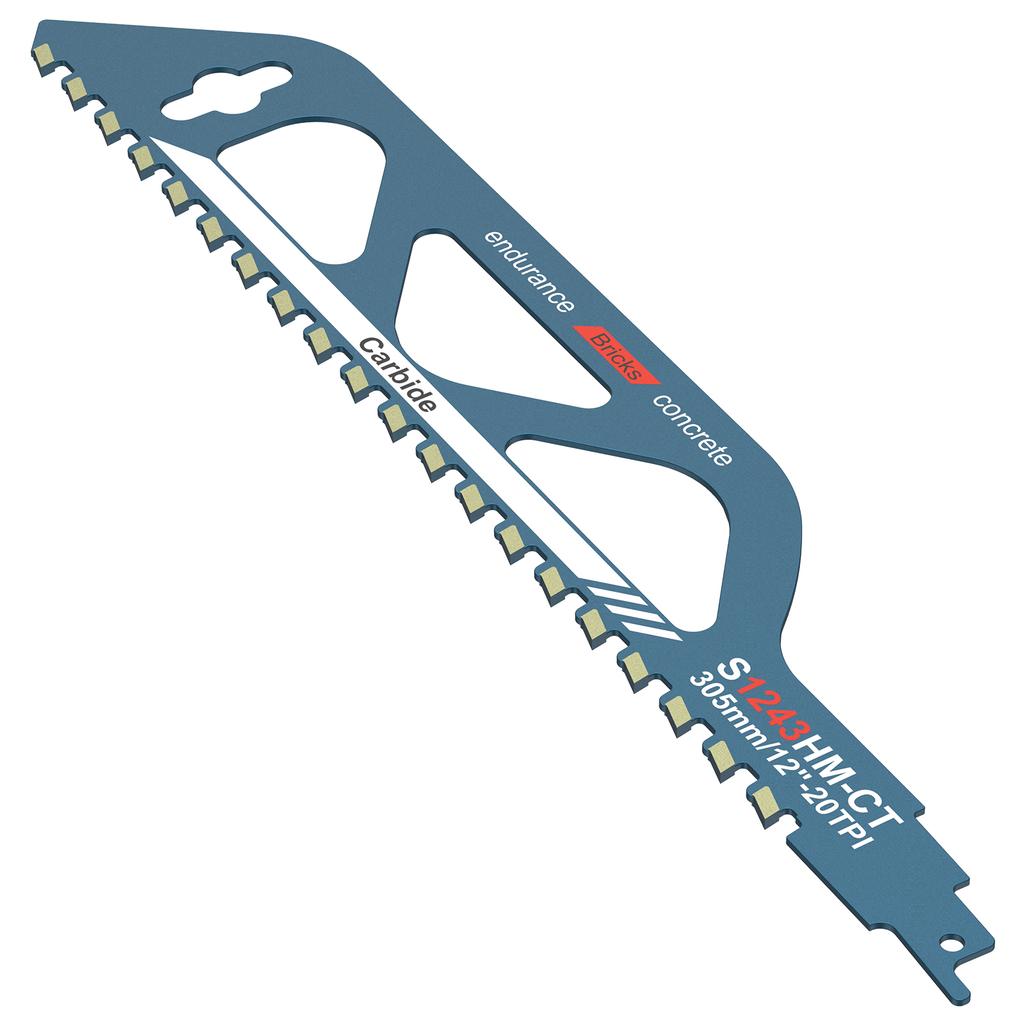 10/12/18/20 Zoll Säbelsägeblatt legierter Stahl Sägeblatt Mehrszenario-Anwendung effizientes Schneiden Dickzahn-Design