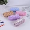 Astuccio Peluche Dolce e Fresco con Stampa Leopardo ad Alta Capacità per Studenti e Contenitore per Trucco